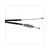 KABEL GAS ZUNDAPP +15cm ZWART SUPERTEC