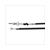 BRAKE CABLE REAR PEUGEOT VIVACITY''08 ST 