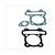 GASKET TOPSET AIRSAL CHINA 125 157QMJ 60.0mm