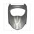 FRONT VERKLEIDUNG PEUGEOT VIVA CITY UNTEN M.SILBER