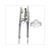 FOURCHES PEUGEOT 103 MVL  CHROME STD