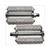 PEDAL SATZ UNION SOLEX/MBK/PEU 14x125 rubber WEISS