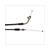 CABLE GAS PIAGGIO FLY 4T <2012 SUPERTEC 