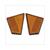 REFLEKTORSATZ PEUGEOT 103 SP/SPX/RCX ORANGE KLEBE