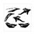 KIT CARROSSERIE BETA RR50 2011-2020  NOIR 6parts