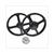 JANTE PAIRE VESPA BRAVO/CIAO/SI 16x1.35 NOIR