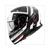 HELM THUNDER III SV CARRY ZWART/WIT/ROOD         S